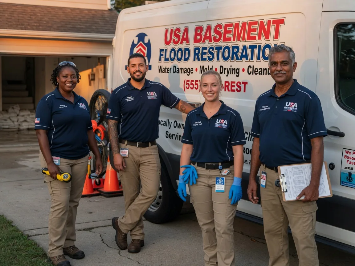 Basement Flood Cleanup company in Wallback, WV