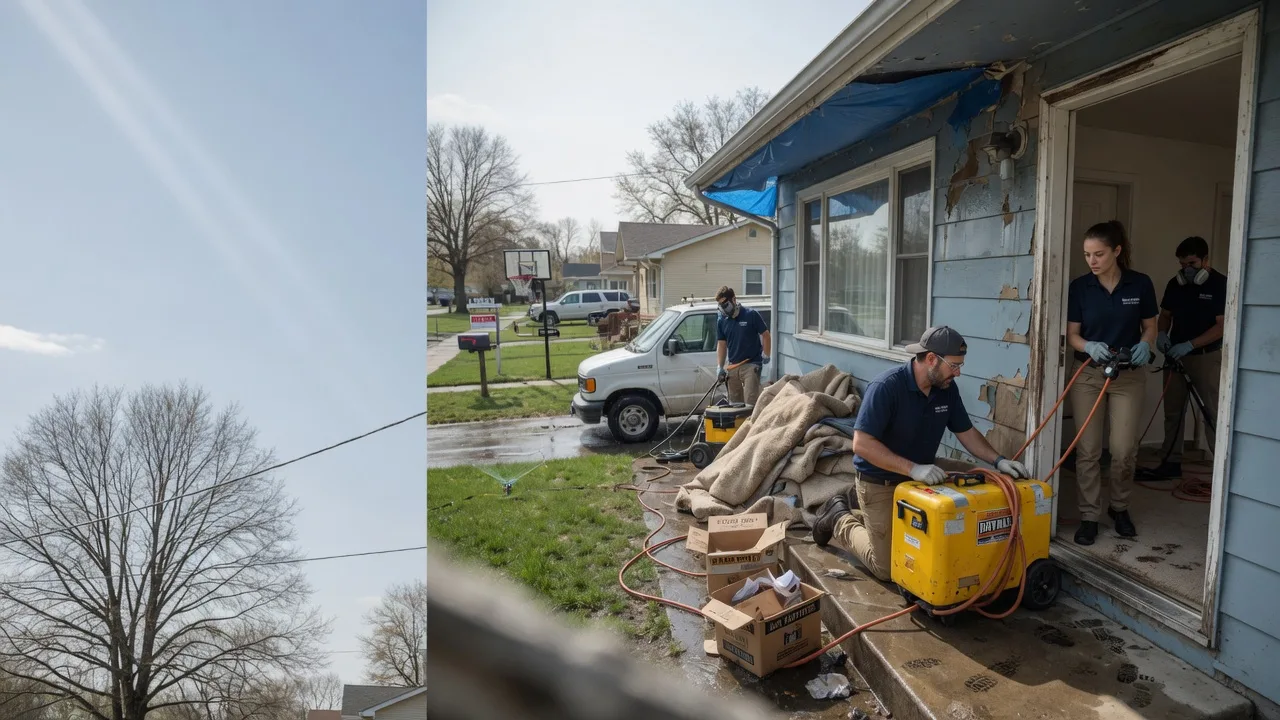 Basement Flood Cleanup in Wallback, WV near me